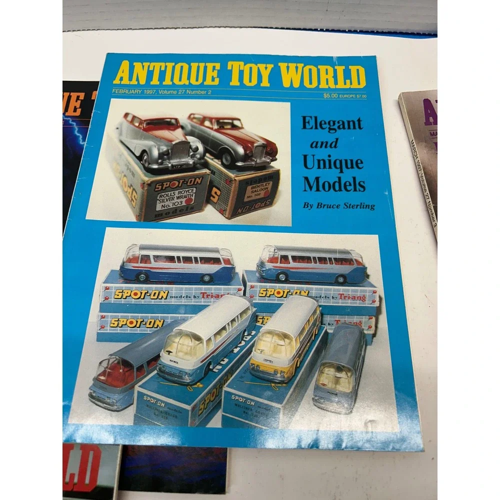 Antique Toy World Magazine Lot Volume 27 1997 11 Issues Toy‎ Reference Collector